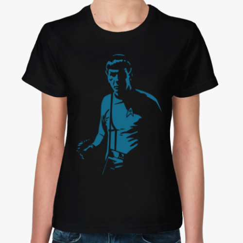 Женская футболка Spock