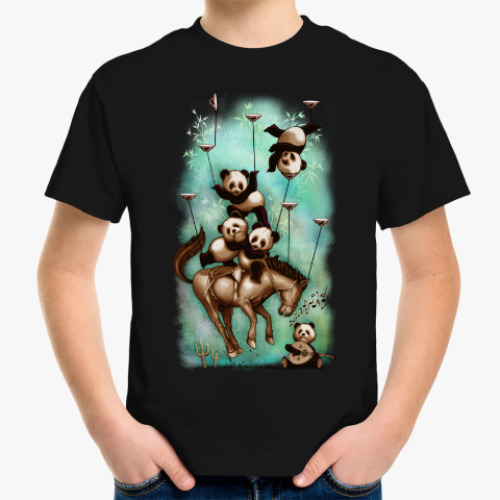 Детская футболка Цирковые панды