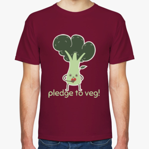 Футболка Pledge to Veg