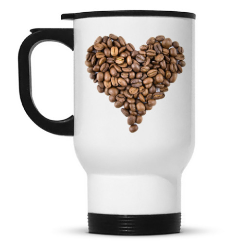 Кружка-термос Кофейное сердце
