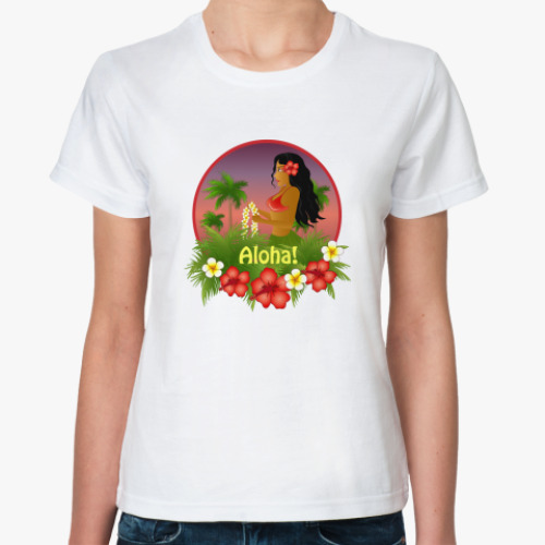 Классическая футболка Aloha!