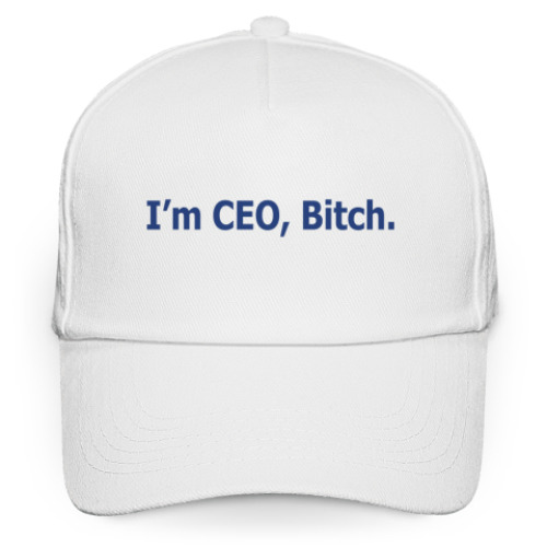 Кепка бейсболка Im CEO, Bitch
