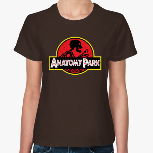 Женская футболка Anatomy Park