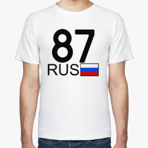 Футболка 87 RUS (A777AA)