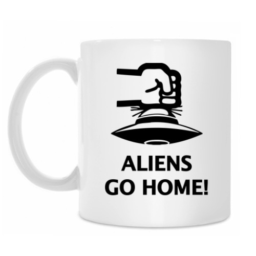 Кружка AliensGoHome!