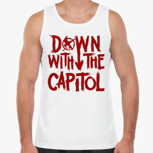 Майка Голодные Игры (Down With Capitol)