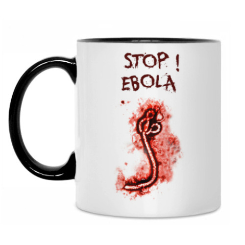 Кружка Stop! Ebola