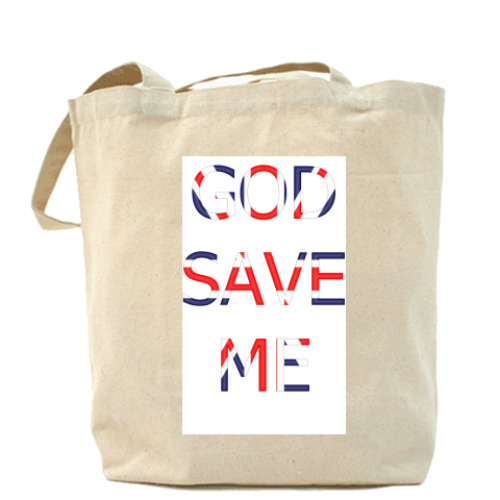 Сумка шоппер GOD SAVE ME