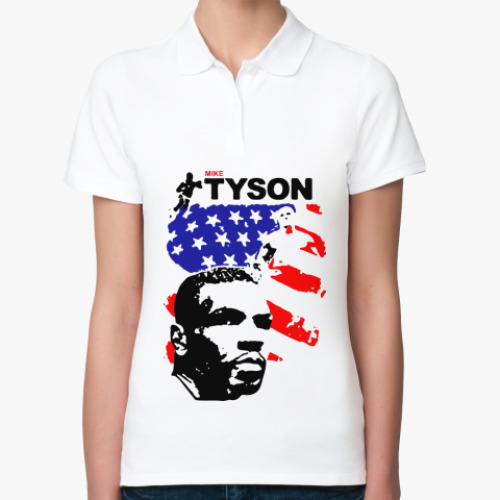 Женская рубашка поло Mike Tyson