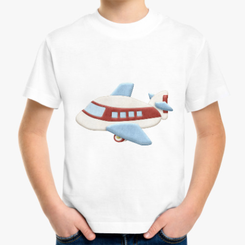 Детская футболка Маленький самолет
