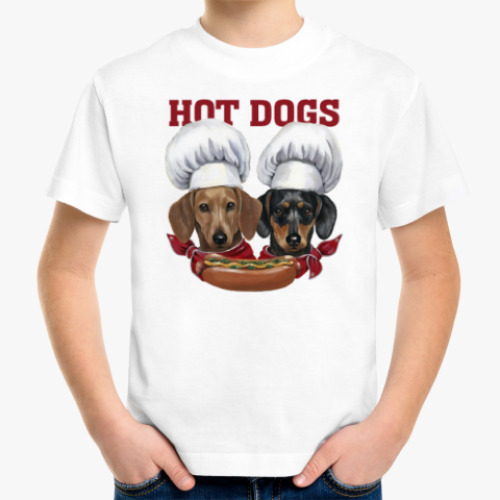 Детская футболка  'Hot Dogs'