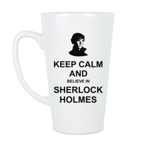 Чашка Латте Sherlock Holmes
