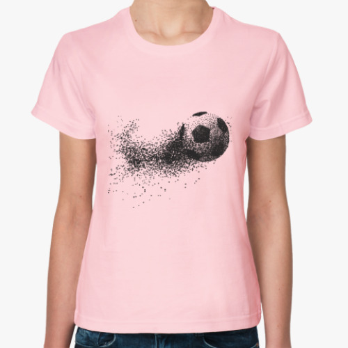 Женская футболка Футбольный мяч