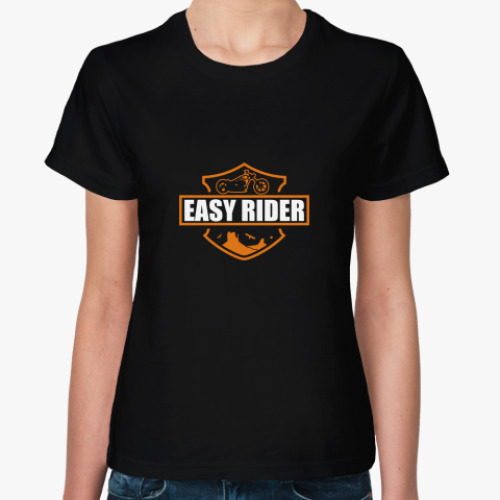 Женская футболка Easy rider