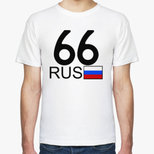 Футболка 66 RUS (A777AA)