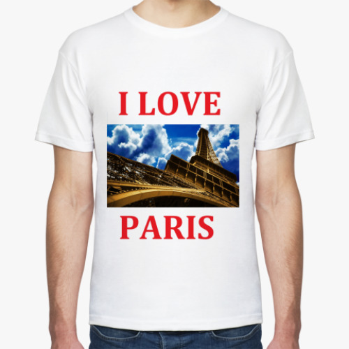 Футболка I Love Paris