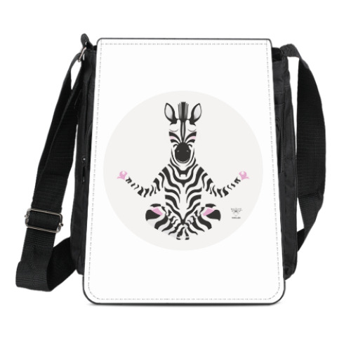 Сумка-планшет Animal Zen: Z is for Zebra