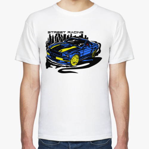 Футболка Street racing car