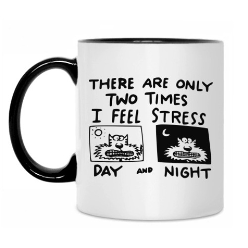 Кружка I feel stress