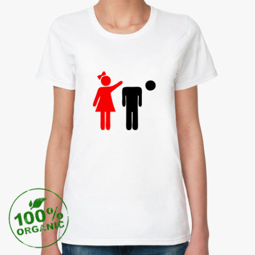 Женская футболка из органик-хлопка Девочки круче