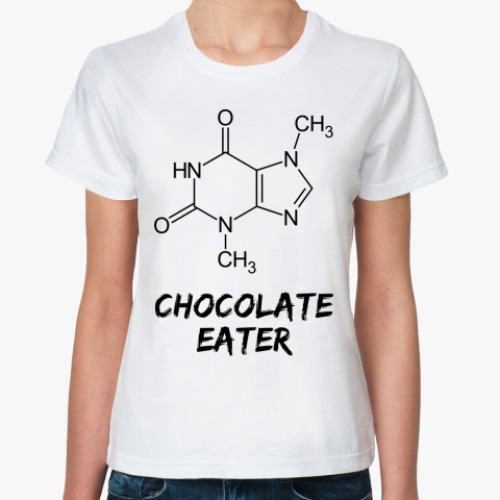 Классическая футболка Chocolate Eater