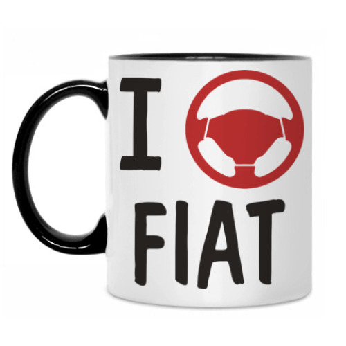 Кружка Я рулю Fiat