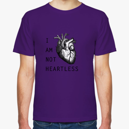 Футболка I am not heartless