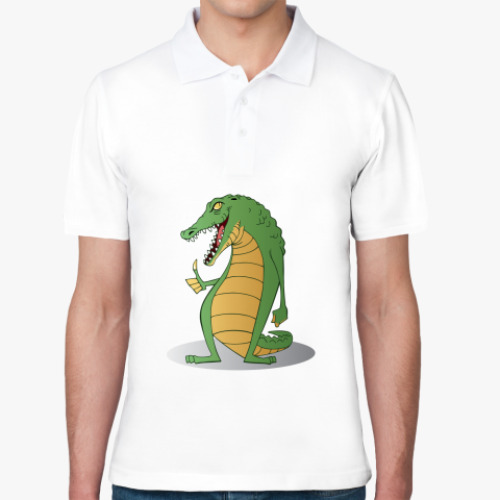 Рубашка поло Злобный крокодил