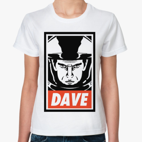 Классическая футболка Dave (2001: A Space Odyssey)