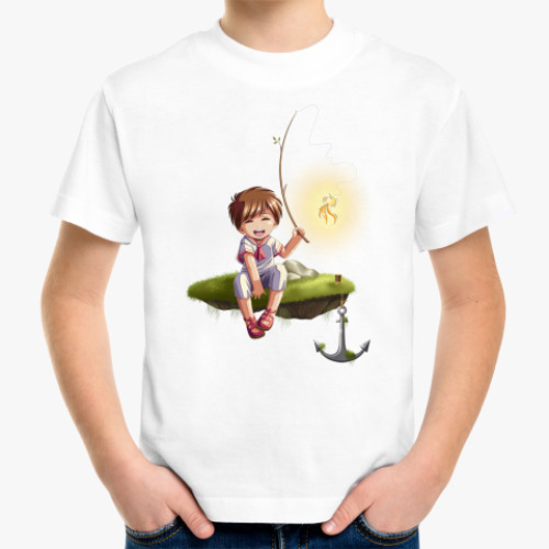 Детская футболка 'Рыбак'
