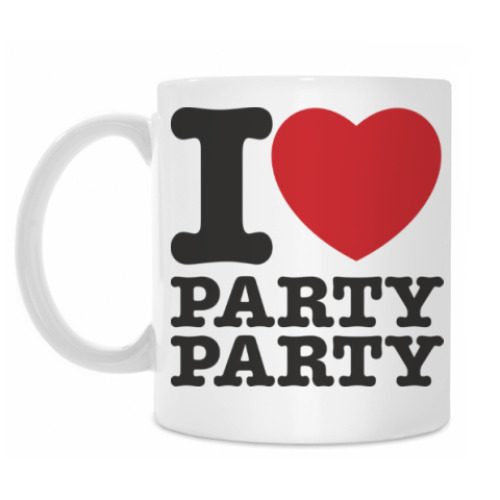 Кружка I LOVE PARTY PARTY