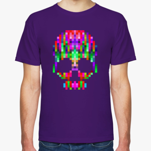 Футболка Pixel Skull