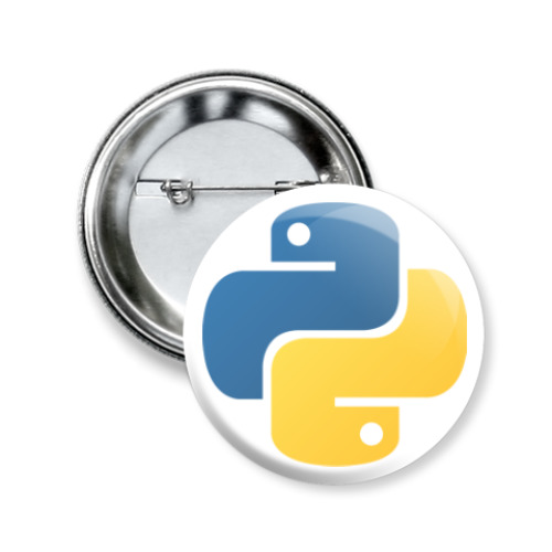 Значок 50мм Python