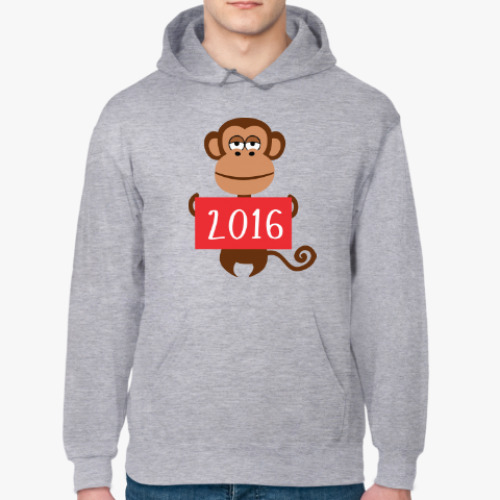 Толстовка худи новый год 2016 год обезьяны