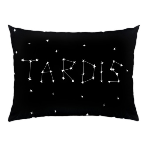 Подушка Tardis- stars in space