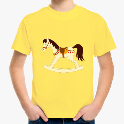 Детская футболка Rocking horse