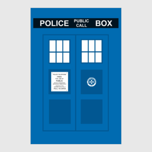 Постер TARDIS