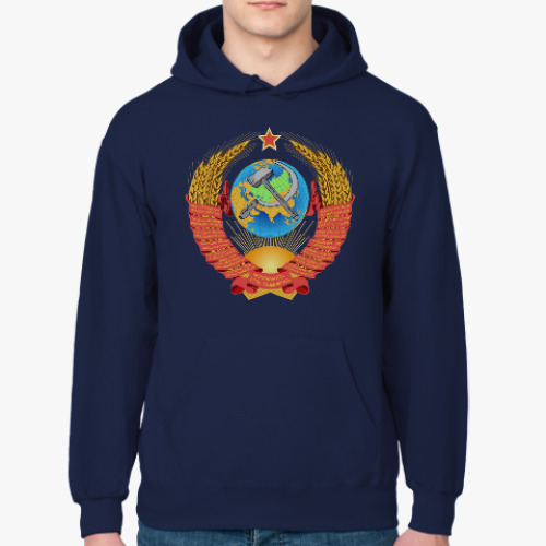 Толстовка худи герб СССР