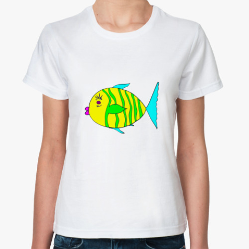 Классическая футболка   "Рыбеус"