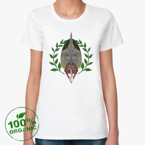 Женская футболка из органик-хлопка The Elder Scrolls V: Skyrim
