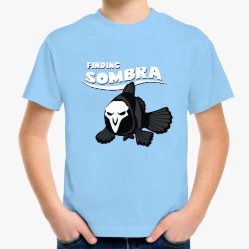 Детская футболка Сомбра Overwatch Reaper