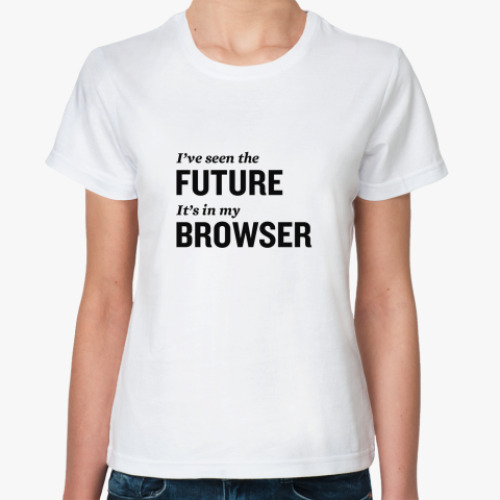 Классическая футболка HTML5