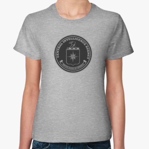 Женская футболка ЦРУ