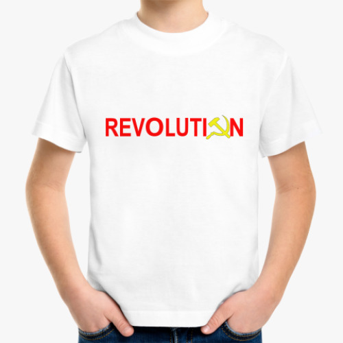 Детская футболка Revolution