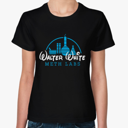 Женская футболка Walter White Labs