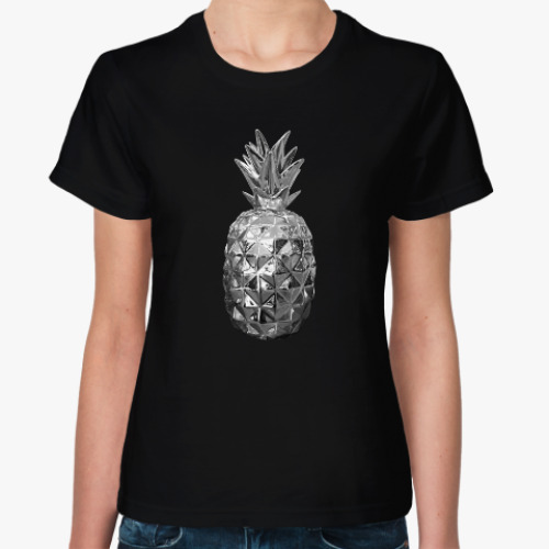 Женская футболка Silver Pineapple