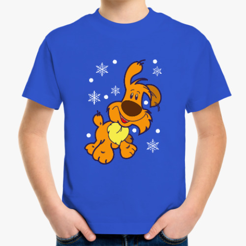 Детская футболка Год желтой собаки