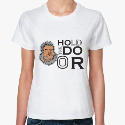 Классическая футболка Game of thrones. HODOR