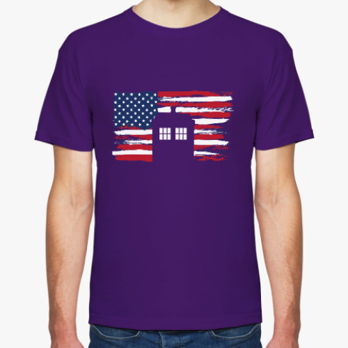 Футболка Tardis USA