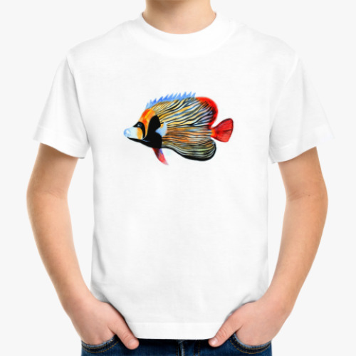 Детская футболка рыбный день